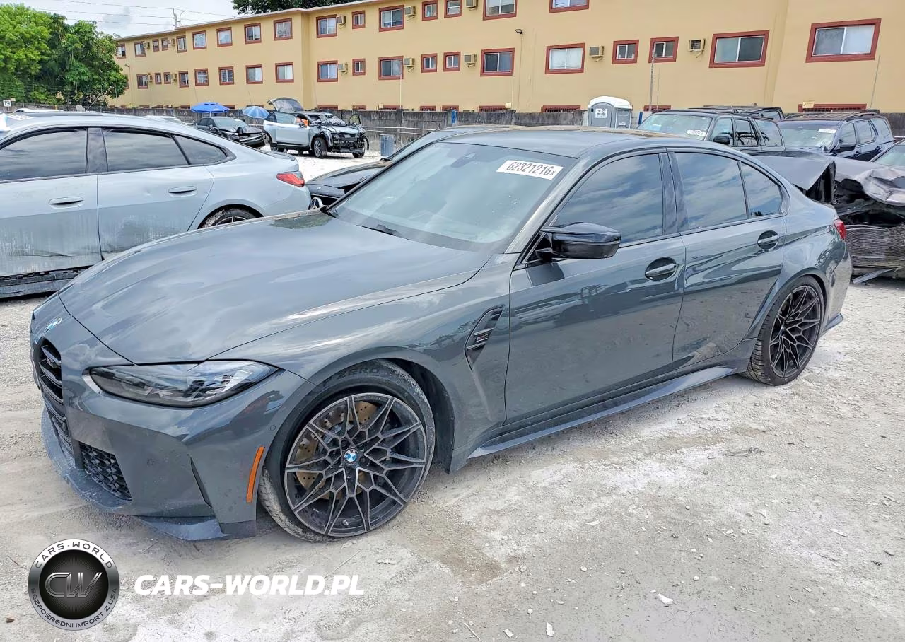 2024 BMW M3 Competition VIN:WBS43AY06RFS51546 - 1