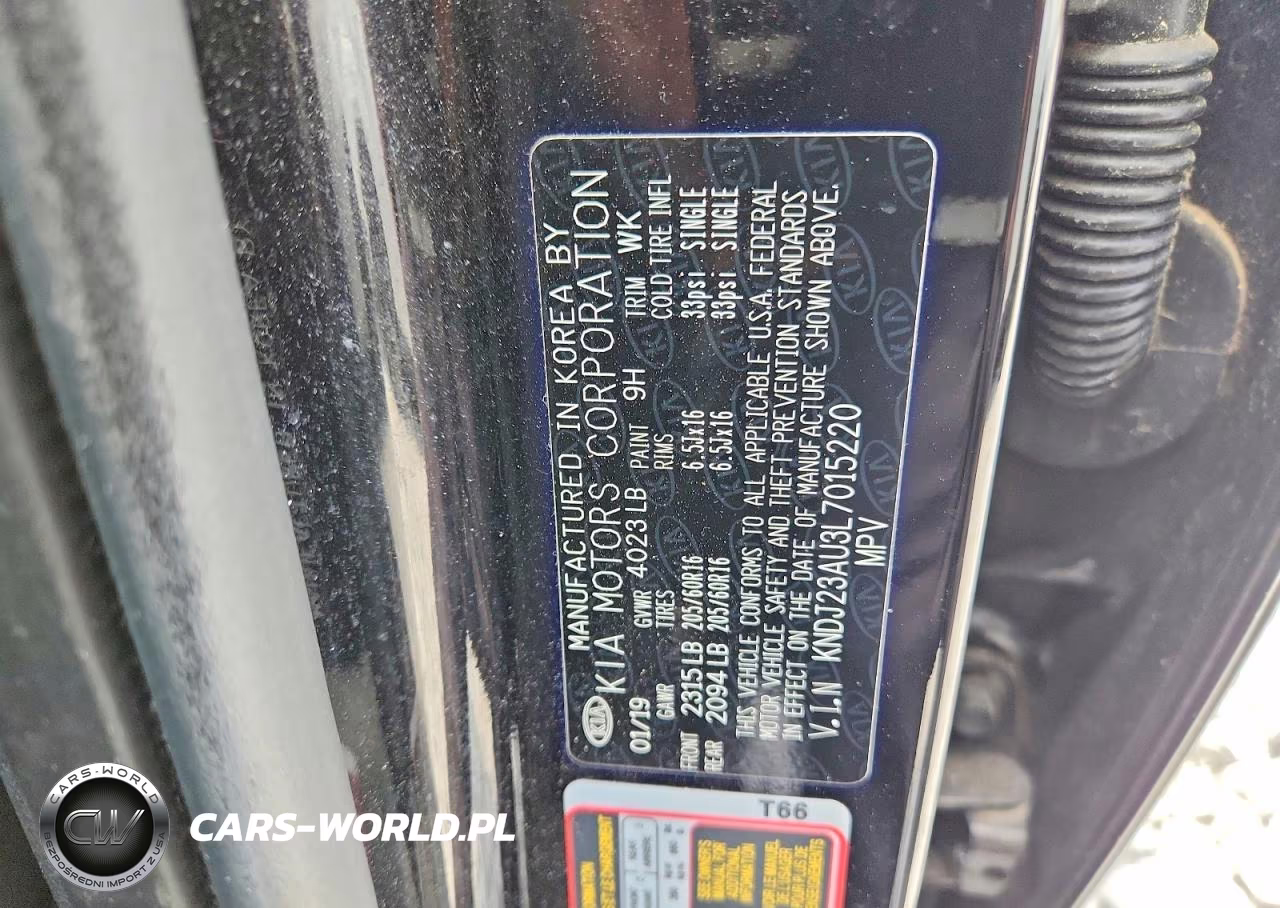 2020 Kia Soul VIN:KNDJ23AU3L7015220 - 13