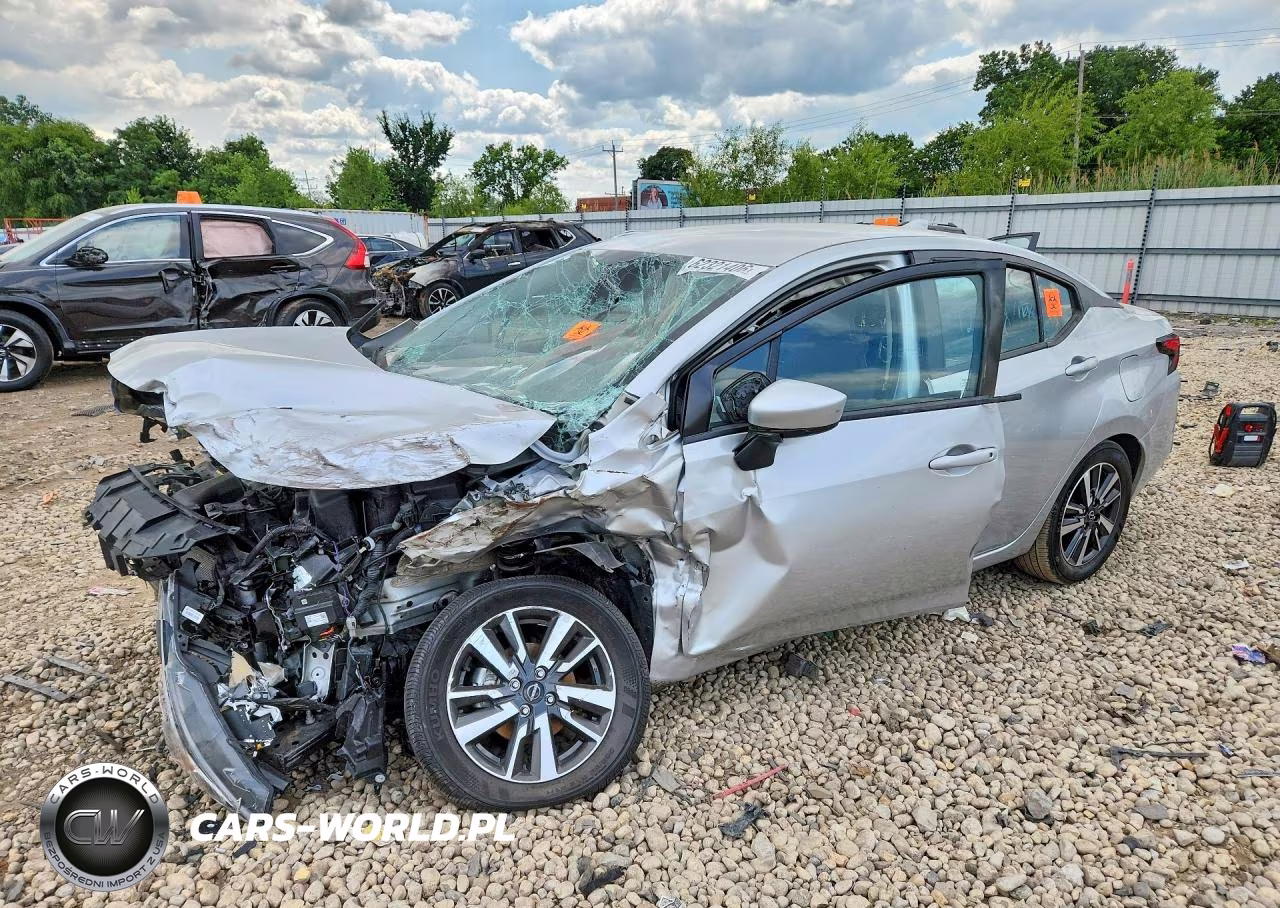 2025 Nissan Versa Sv VIN:3N1CN8EV4SL826005 - 1