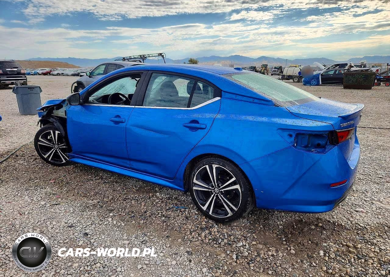 2021 Nissan Sentra Sr VIN:3N1AB8DV0MY243695 - 2