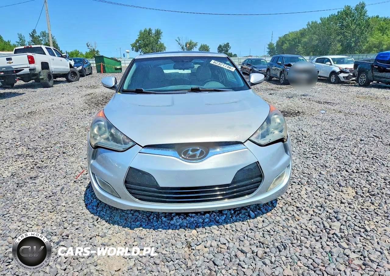 2012 Hyundai Veloster Base VIN:KMHTC6AD8CU057497 - 5