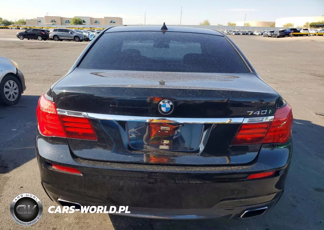 2015 BMW 740 I VIN:WBAYA6C50FGK16616 - 6