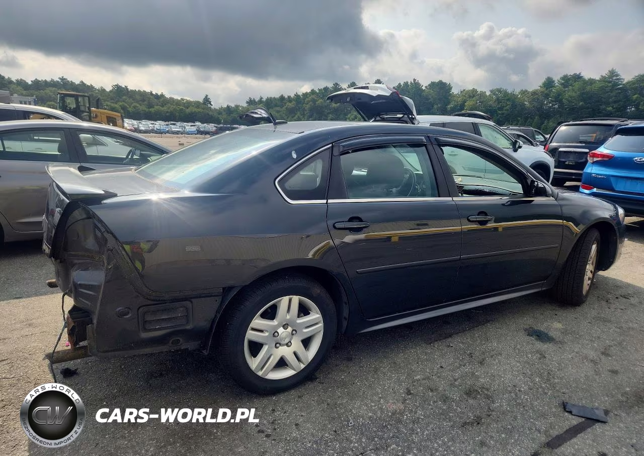 2013 Chevrolet Impala Lt VIN:2G1WG5E3XD1155874 - 3
