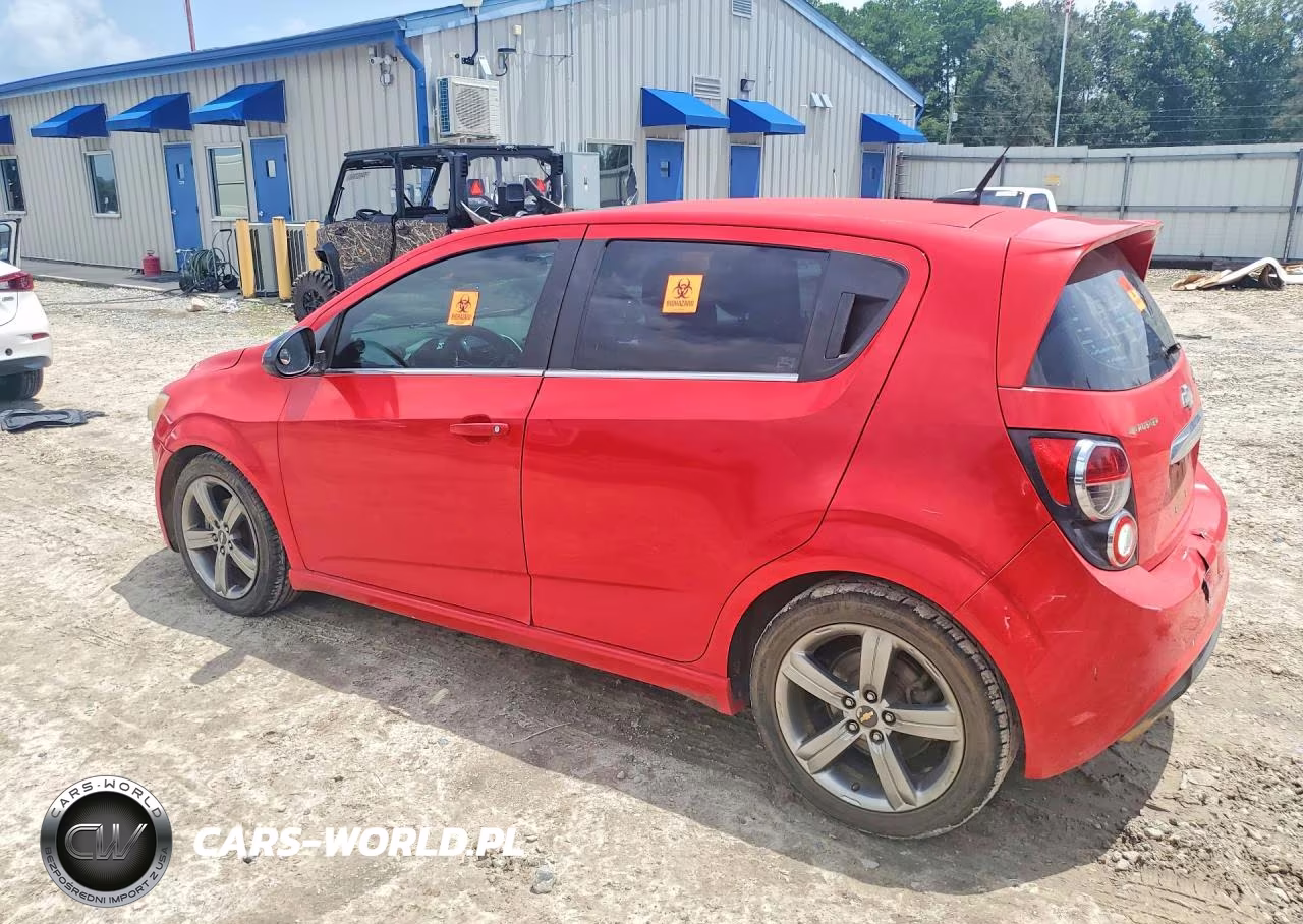 2014 Chevrolet Sonic Rs VIN:1G1JG6SB4E4236421 - 2