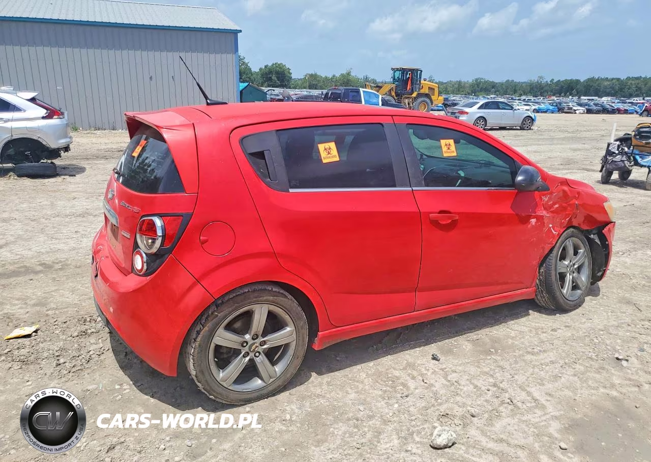 2014 Chevrolet Sonic Rs VIN:1G1JG6SB4E4236421 - 3