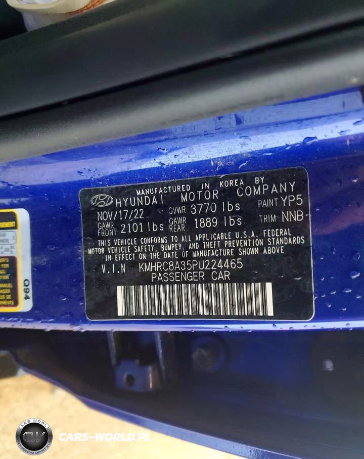 2023 Hyundai Venue Limited VIN:KMHRC8A35PU224465 - 14
