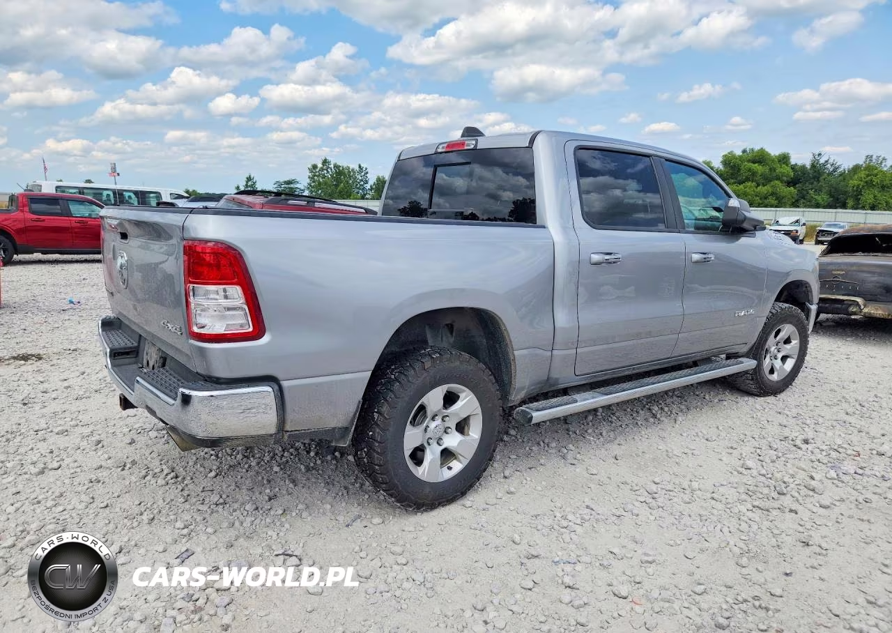 2019 Ram 1500 Big Horn-Lone Star VIN:1C6SRFFTXKN738131 - 3