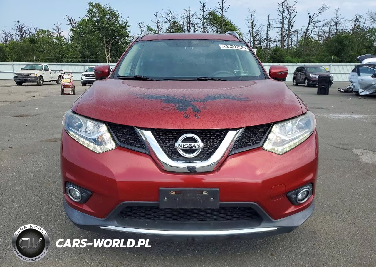2016 Nissan Rogue Sl VIN:5N1AT2MV1GC795335 - 5