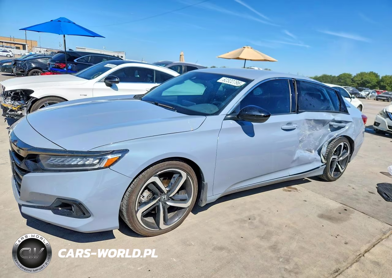 2022 Honda Accord Sport VIN:1HGCV1F33NA108170 - 1