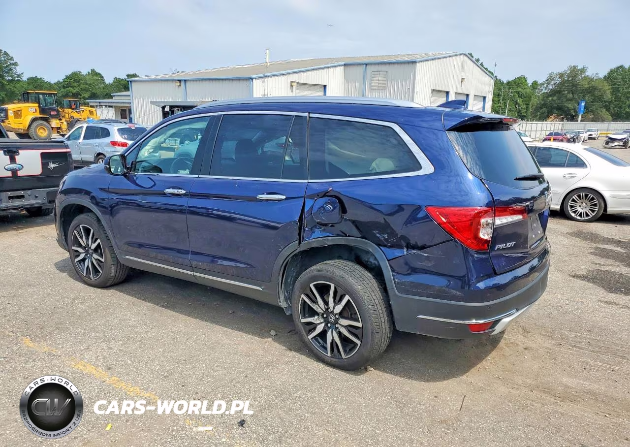 2022 Honda Pilot Touring VIN:5FNYF6H68NB017263 - 2