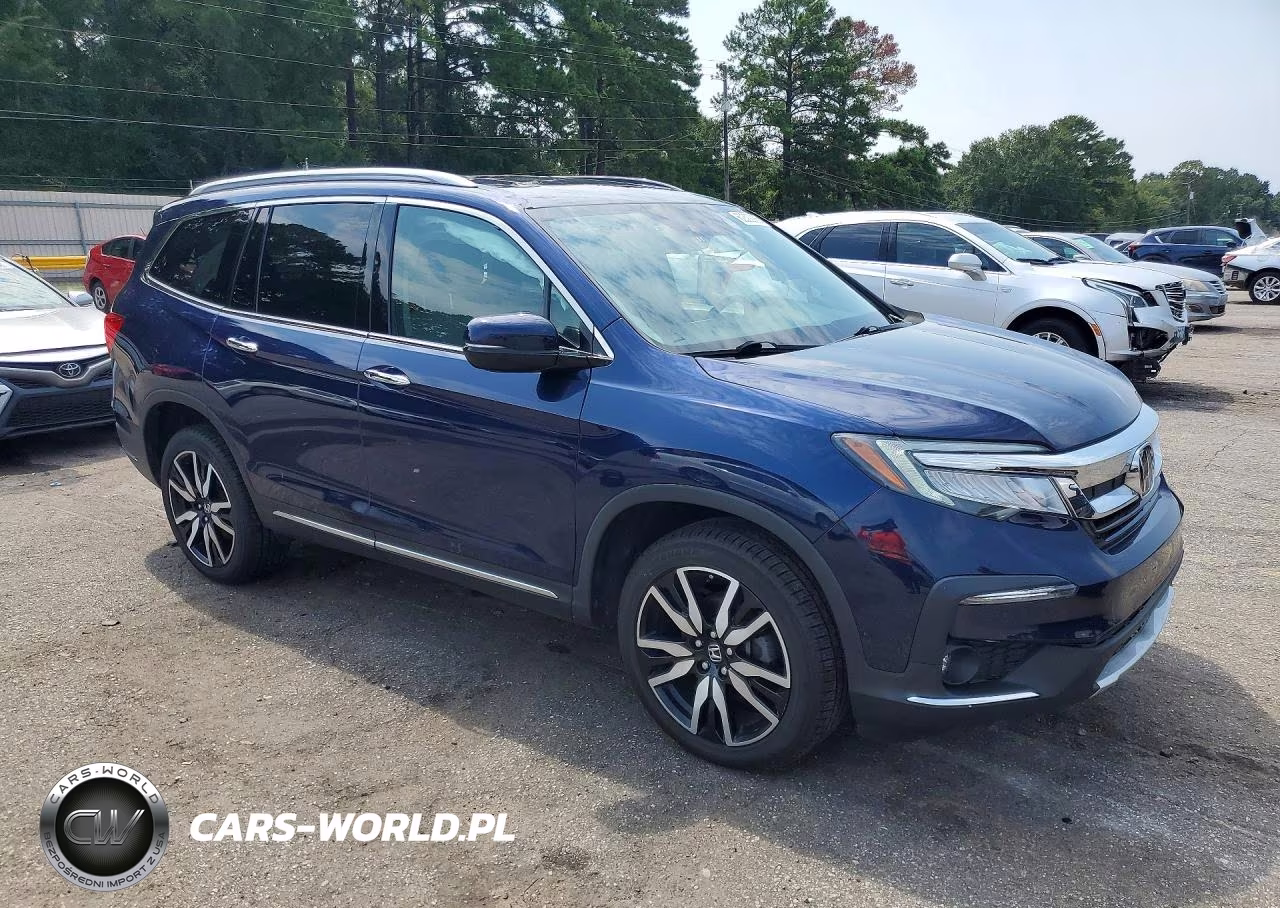 2022 Honda Pilot Touring VIN:5FNYF6H68NB017263 - 4