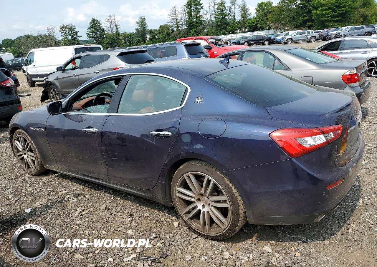 2016 Maserati Ghibli S VIN:ZAM57RSA0G1175554 - 2