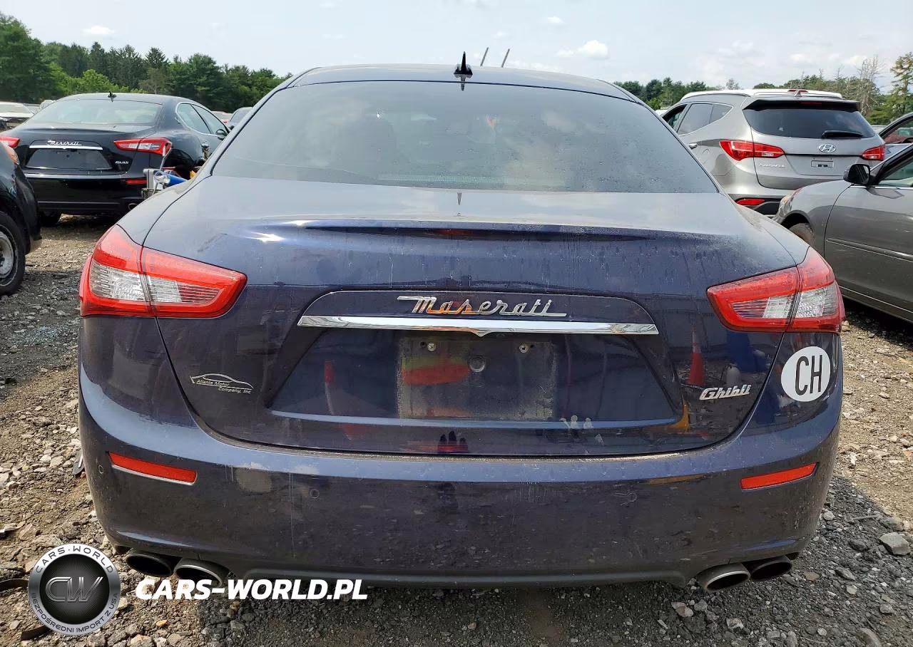 2016 Maserati Ghibli S VIN:ZAM57RSA0G1175554 - 6
