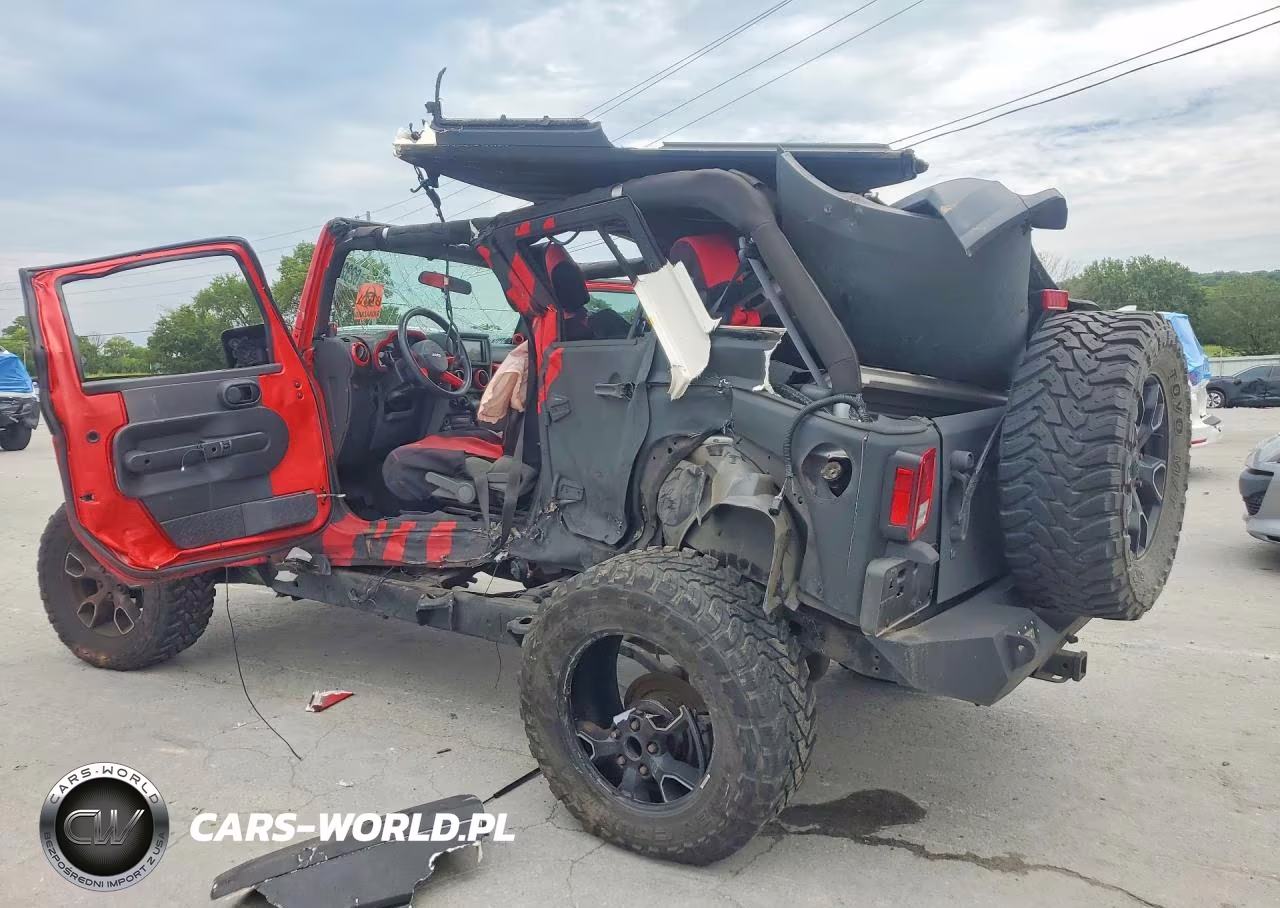 2007 Jeep Wrangler Sahara VIN:1J8GA59197L214801 - 2