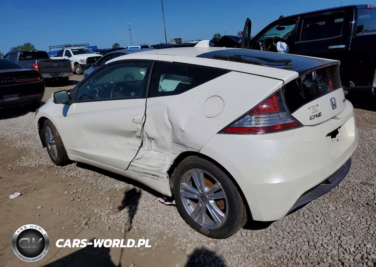 2012 Honda Cr-Z Ex VIN:JHMZF1D69CS003481 - 2