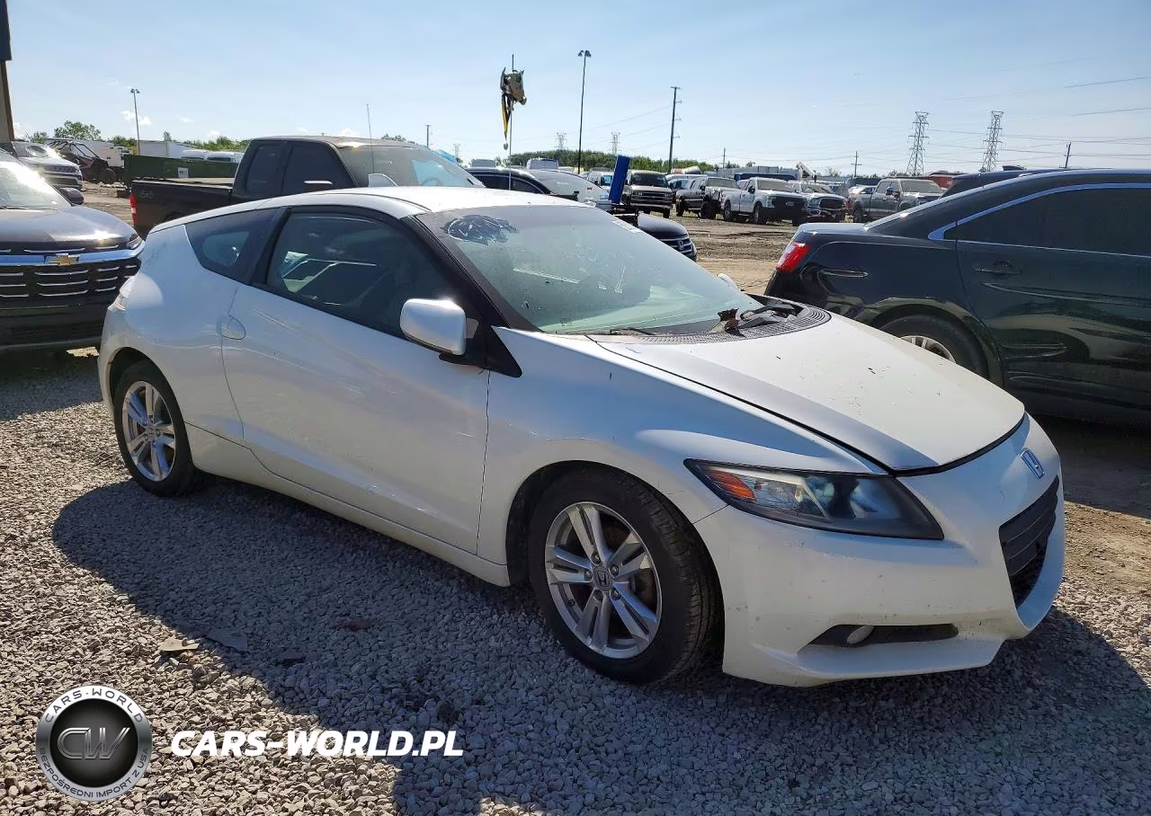 2012 Honda Cr-Z Ex VIN:JHMZF1D69CS003481 - 4