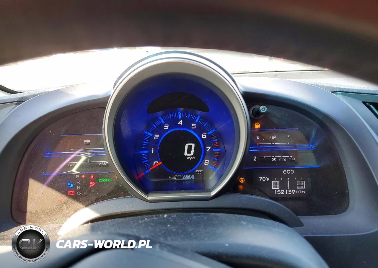2012 Honda Cr-Z Ex VIN:JHMZF1D69CS003481 - 9