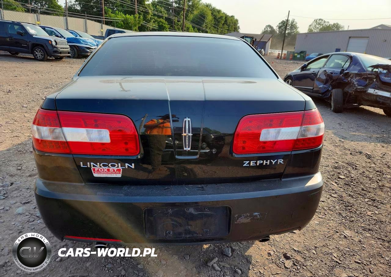 2006 Lincoln Zephyr VIN:3LNHM26196R641770 - 6