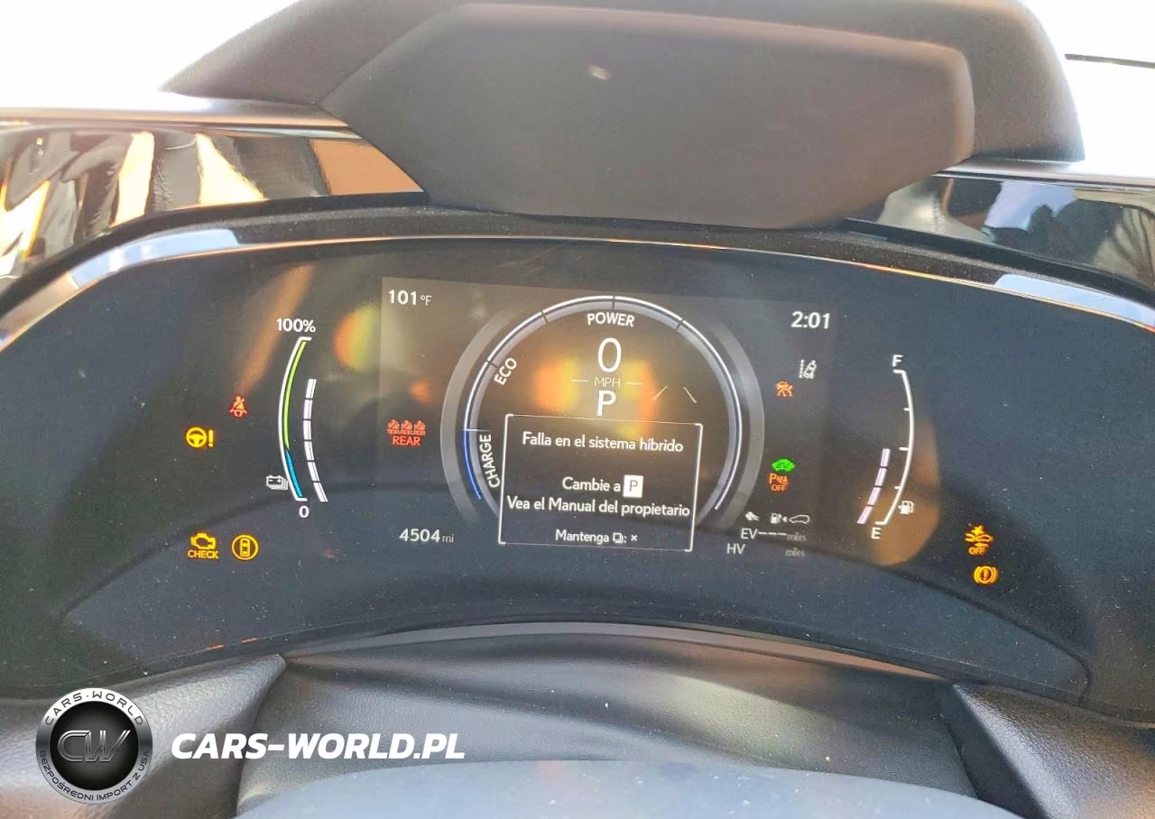 2026 Lexus Nx 450H+ Luxury VIN:JTJHKCFZ9T2077668 - 9