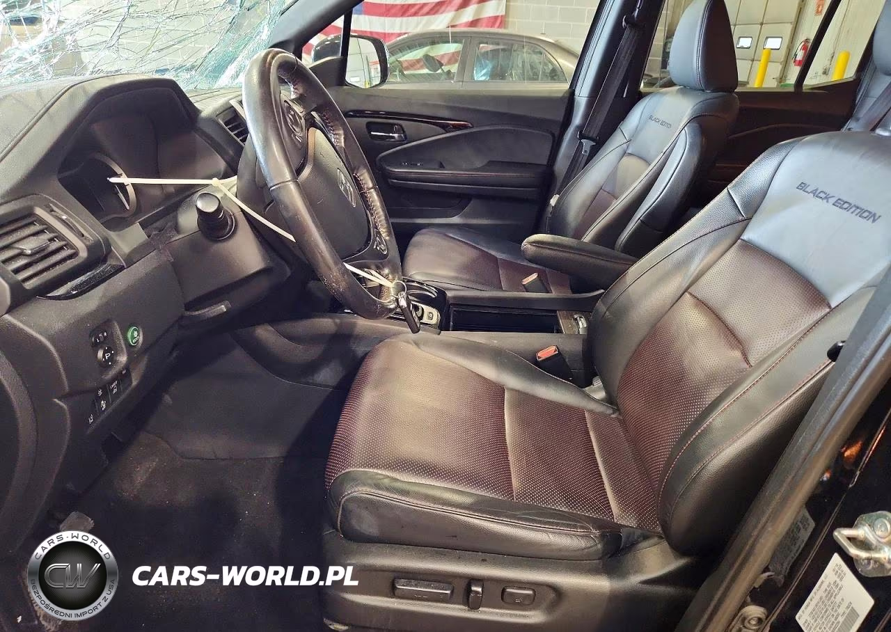 2019 Honda Ridgeline Black Edition VIN:5FPYK3F80KB022264 - 7
