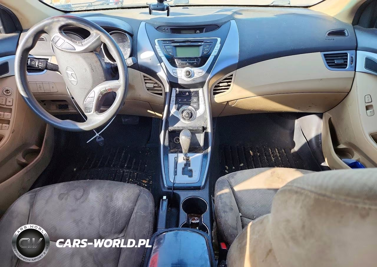 2011 Hyundai Elantra Gls VIN:5NPDH4AE3BH040901 - 8