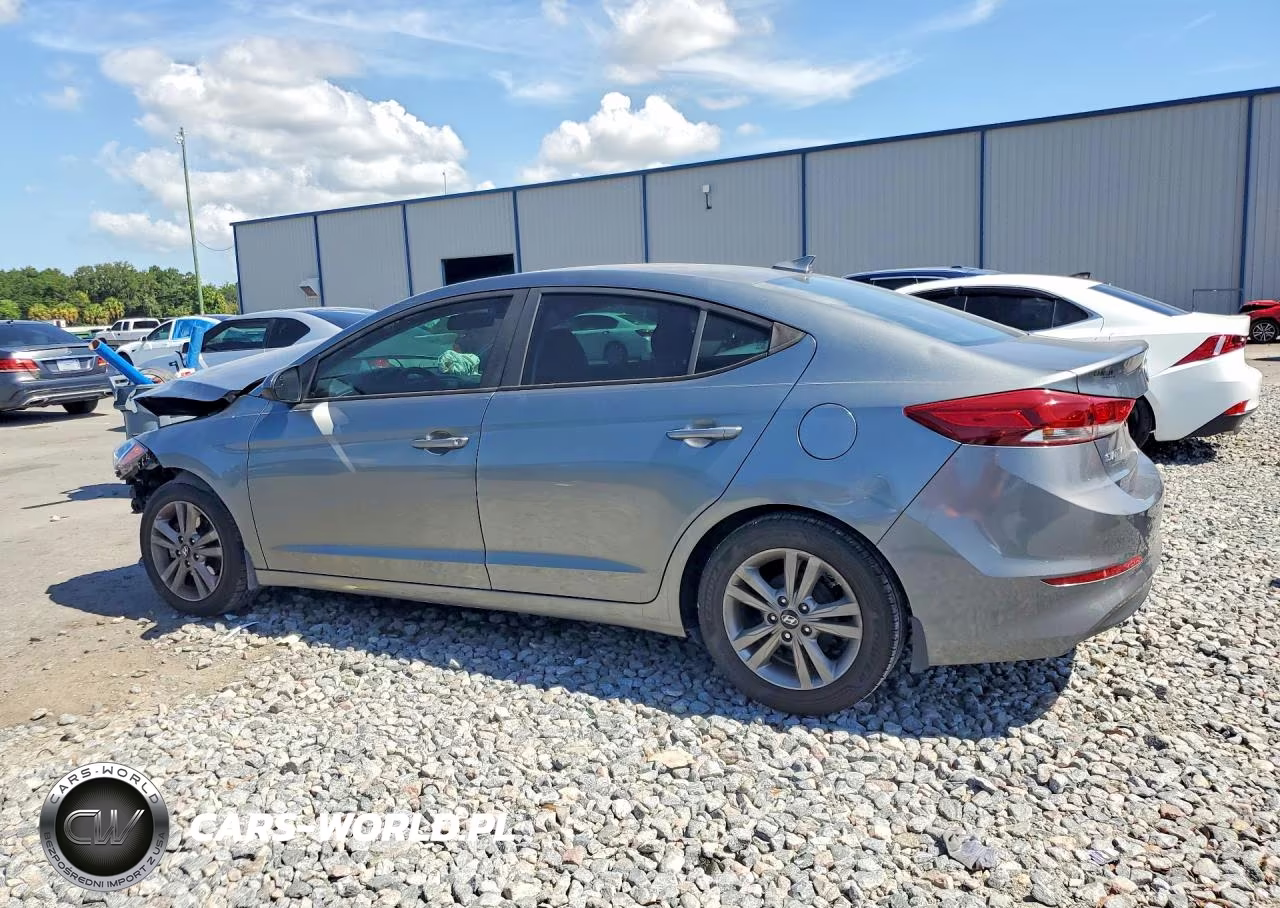 2017 Hyundai Elantra Se VIN:KMHD84LF3HU226776 - 2