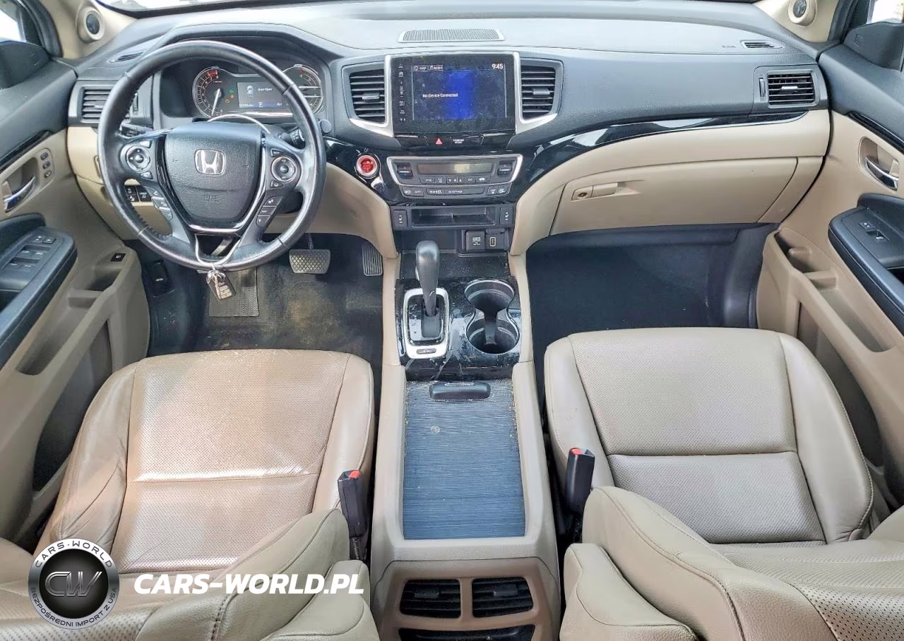 2019 Honda Ridgeline Rtl VIN:5FPYK3F77KB030918 - 8