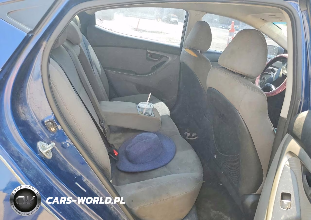 2013 Hyundai Elantra Gls VIN:KMHDH4AE6DU520855 - 10