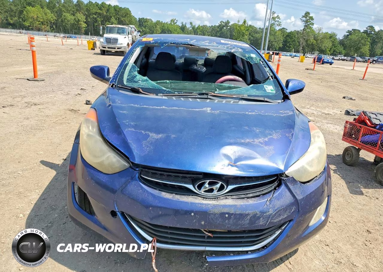 2013 Hyundai Elantra Gls VIN:KMHDH4AE6DU520855 - 5