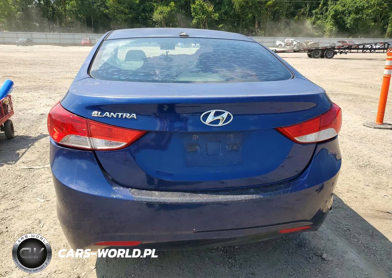 2013 Hyundai Elantra Gls VIN:KMHDH4AE6DU520855 - 6