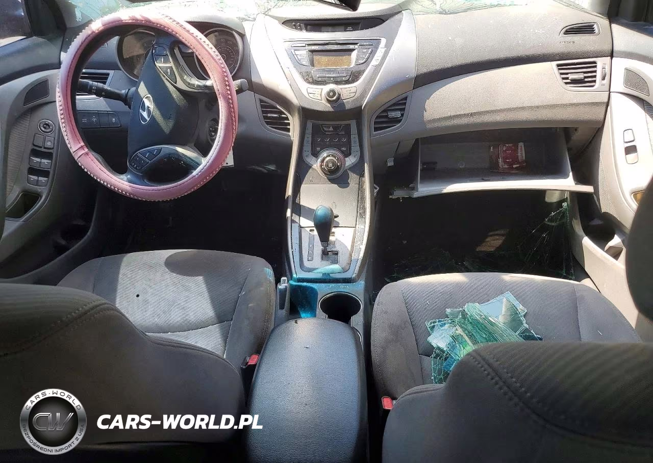 2013 Hyundai Elantra Gls VIN:KMHDH4AE6DU520855 - 8