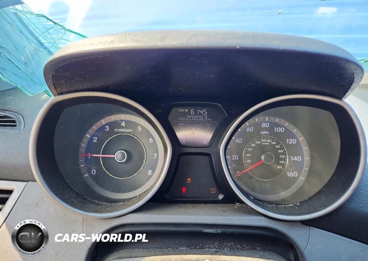 2013 Hyundai Elantra Gls VIN:KMHDH4AE6DU520855 - 9