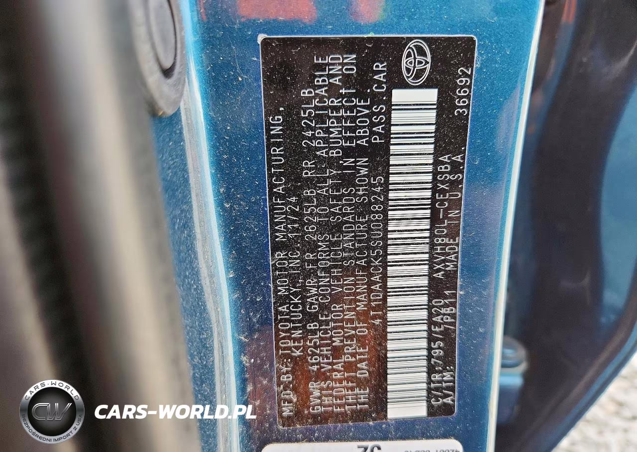 2025 Toyota Camry Se VIN:4T1DAACK5SU088245 - 13