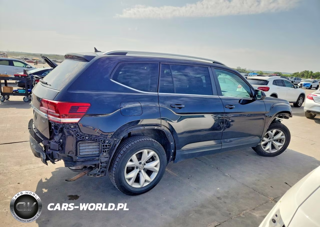 2019 Volkswagen Atlas Se VIN:1V2WR2CA2KC558948 - 3