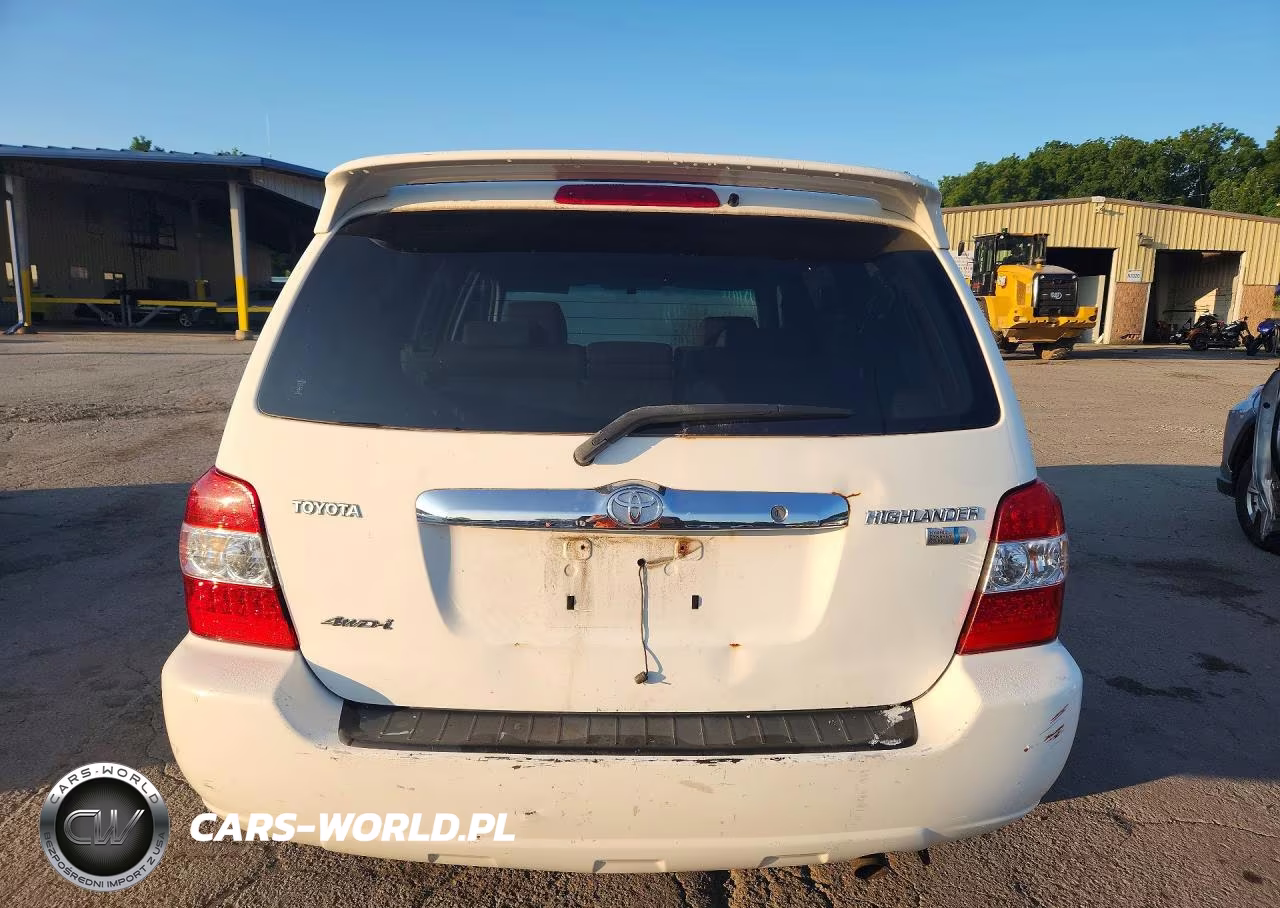 2007 Toyota Highlander Hybrid VIN:JTEEW21A170036602 - 6