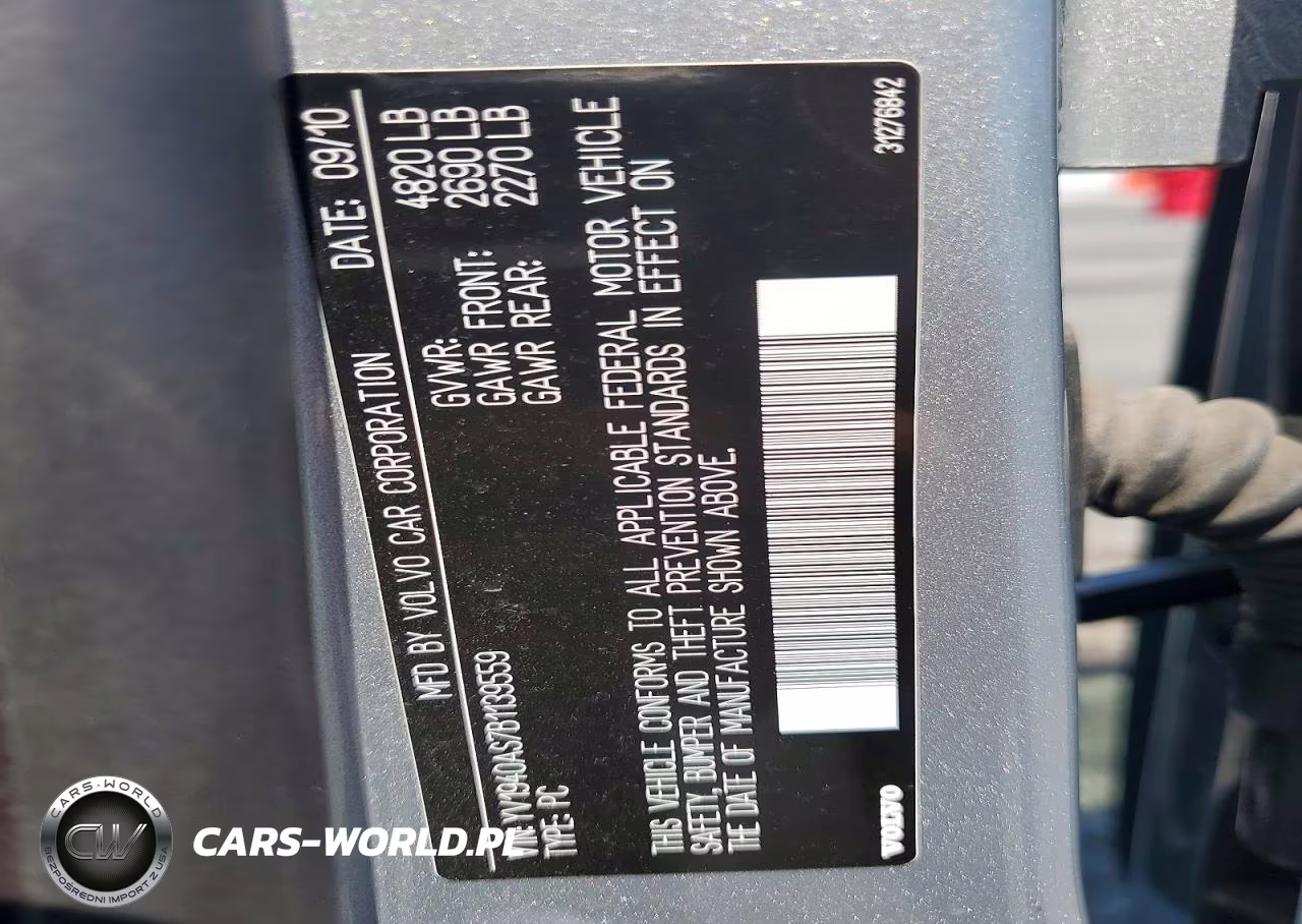 2011 Volvo S80 3.2 VIN:YV1940AS7B1139559 - 12