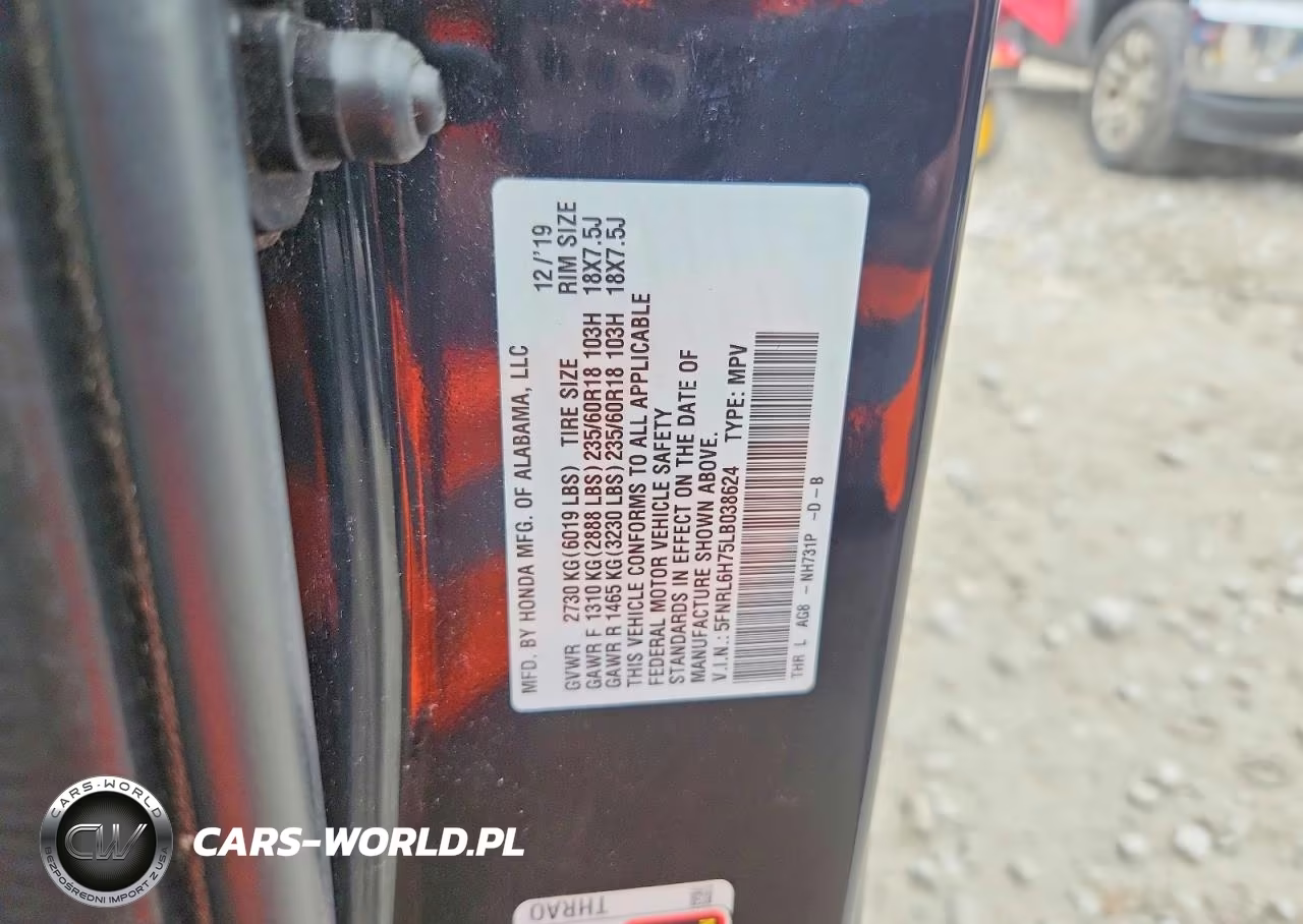 2020 Honda Odyssey Exl VIN:5FNRL6H75LB038624 - 13