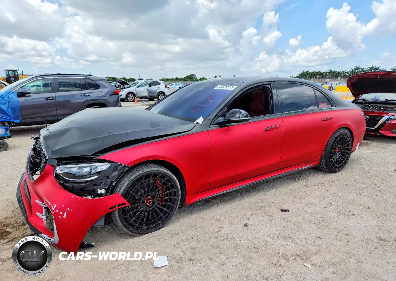 2021 Mercedes-Benz S 580 4Matic VIN:W1K6G7GB1MA048859 - 1