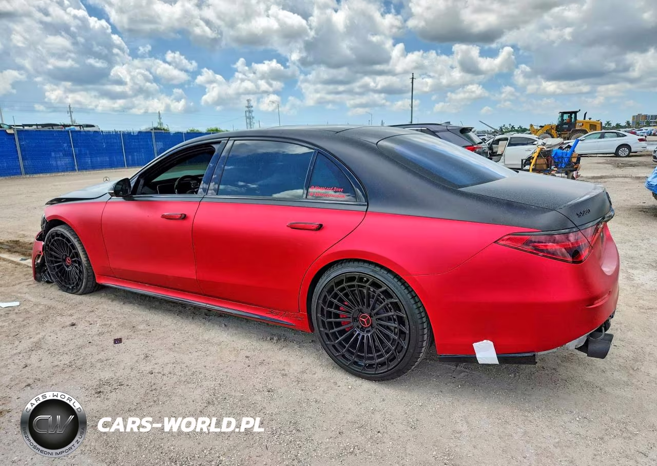 2021 Mercedes-Benz S 580 4Matic VIN:W1K6G7GB1MA048859 - 2