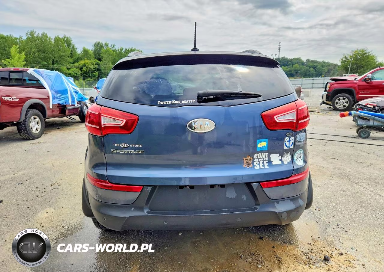 2012 Kia Sportage Lx VIN:KNDPBCA24C7317608 - 6