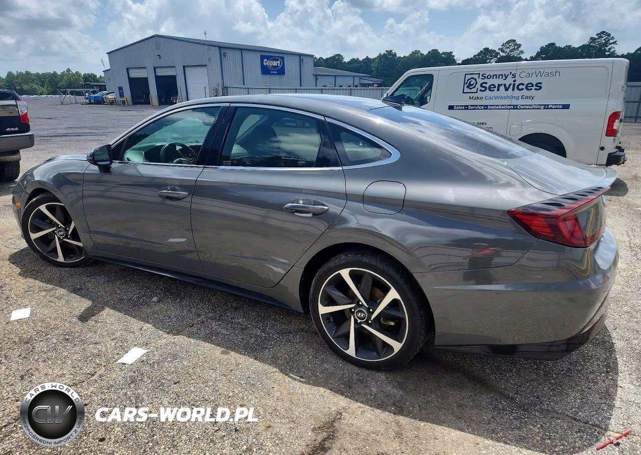 2021 Hyundai Sonata Sel Plus VIN:5NPEJ4J24MH117969 - 2