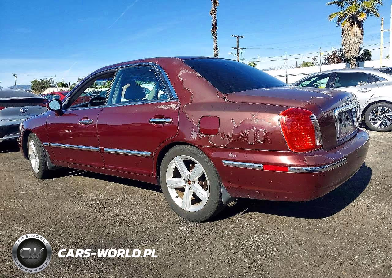 2004 Hyundai Xg 350 VIN:KMHFU45E24A318921 - 2