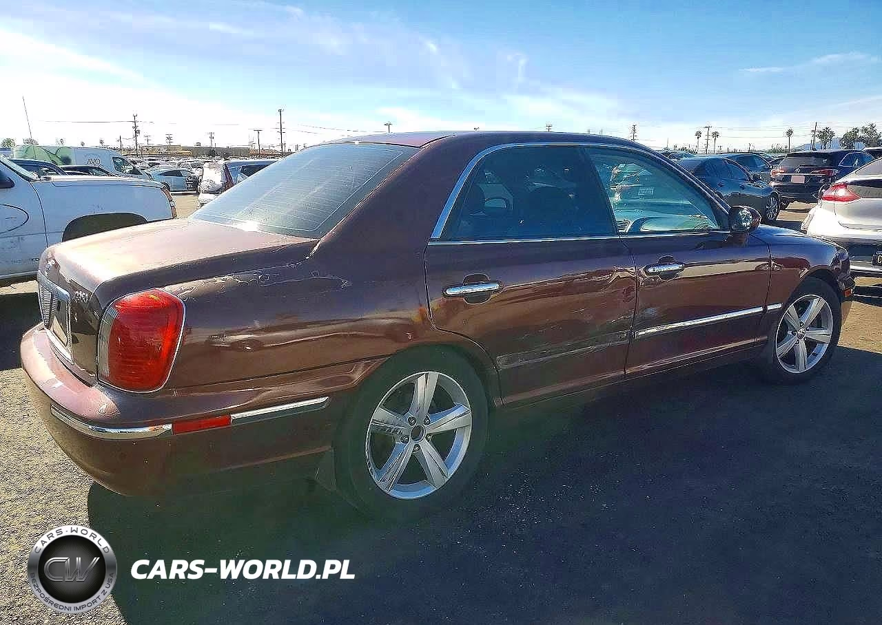 2004 Hyundai Xg 350 VIN:KMHFU45E24A318921 - 3
