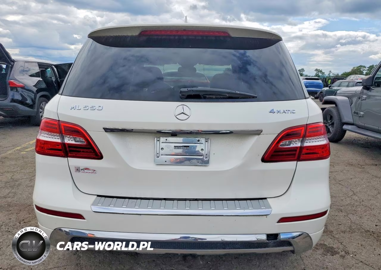 2014 Mercedes-Benz Ml 550 4Matic VIN:4JGDA7DB7EA332064 - 6
