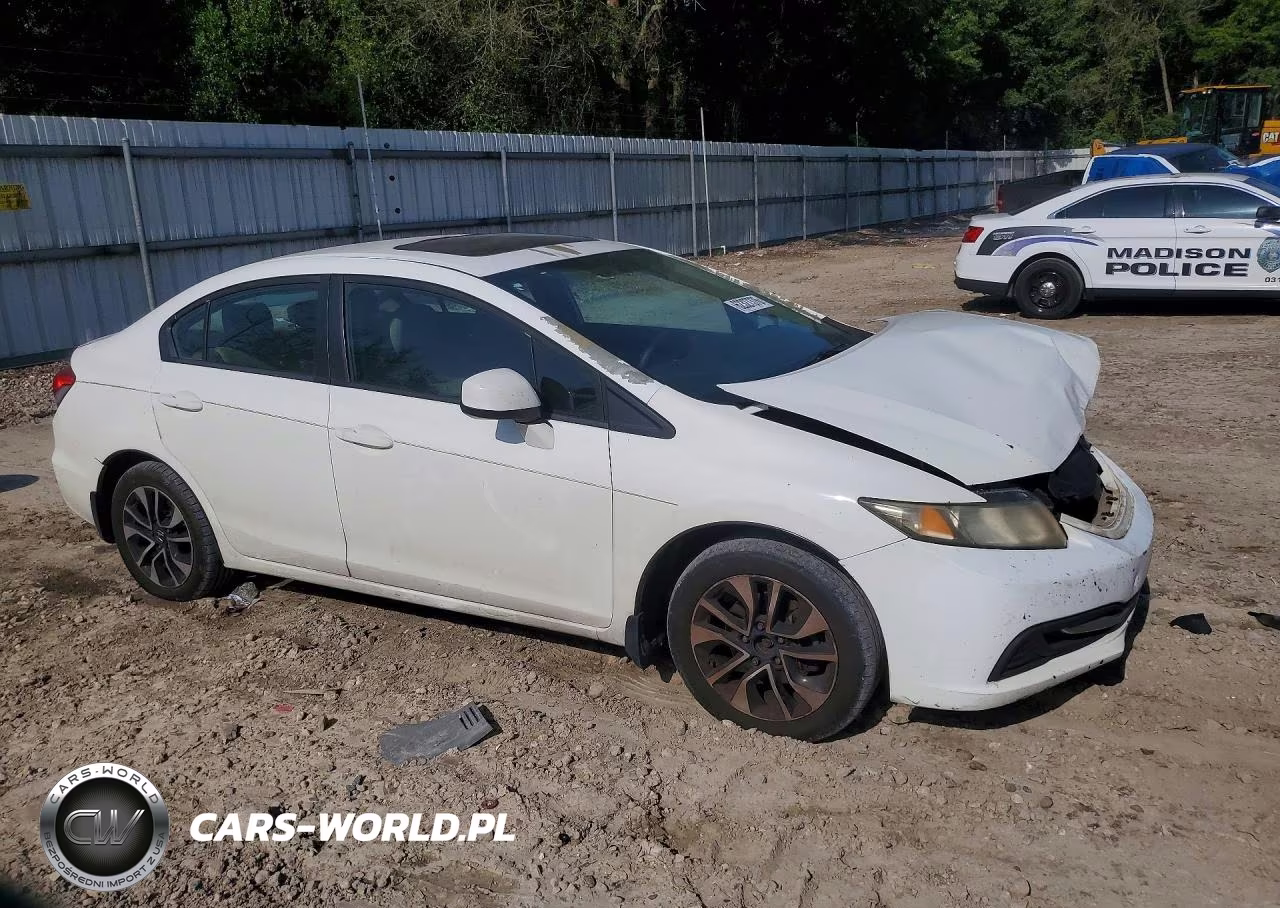 2013 Honda Civic Ex VIN:19XFB2F89DE024209 - 4