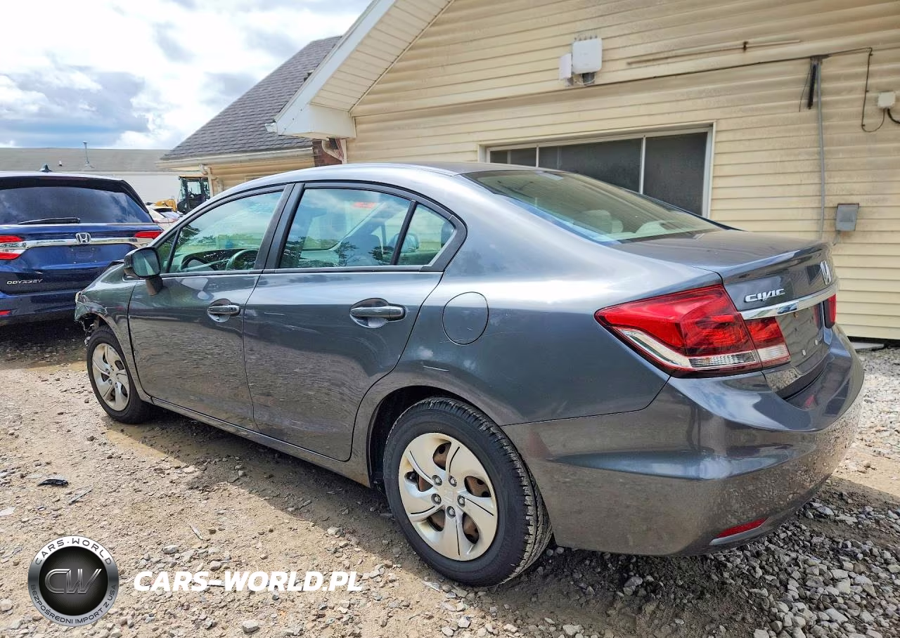 2013 Honda Civic Lx VIN:19XFB2F53DE039469 - 2