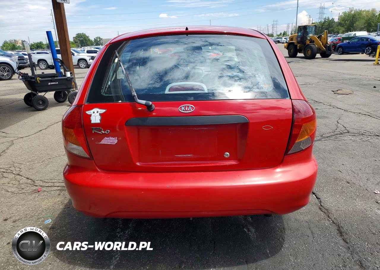 2003 Kia Rio Cinco VIN:KNADC163726092446 - 6