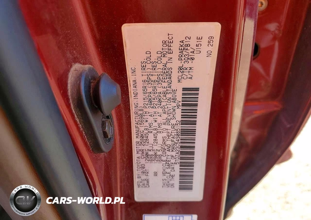 2004 Toyota Sienna Le 8 Passenger VIN:5TDZA23C54S085152 - 14