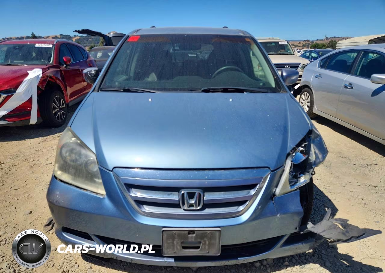 2005 Honda Odyssey Ex VIN:5FNRL384X5B125779 - 5