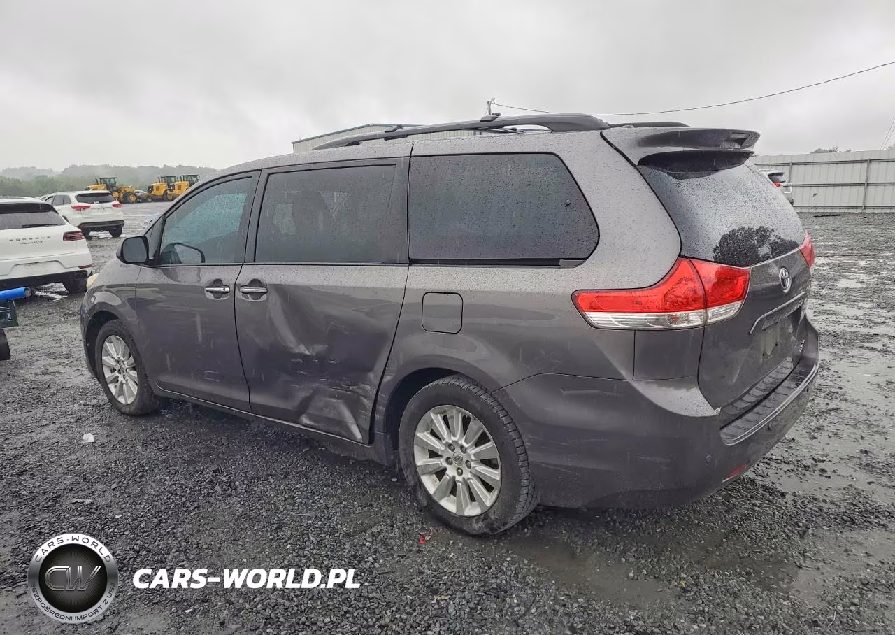 2013 Toyota Sienna Xle 7-Passenger VIN:5TDDK3DC4DS059007 - 2